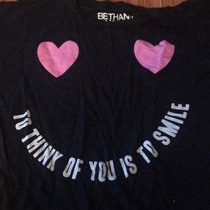 T shirt, Bethany XS.